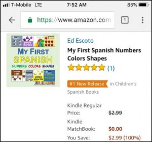 My First Spanish Numbers Colors Shapes - Amazon #1 New Release in Children's Spanish Books